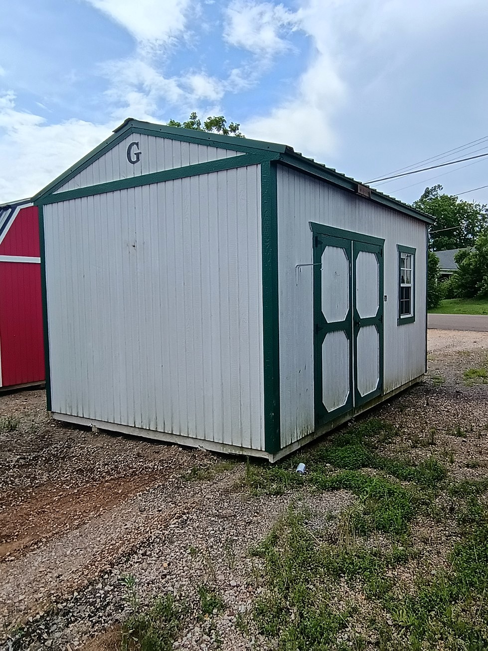 10x16 Garden Shed at Jimmy's Portable Buildings of Savannah, TN