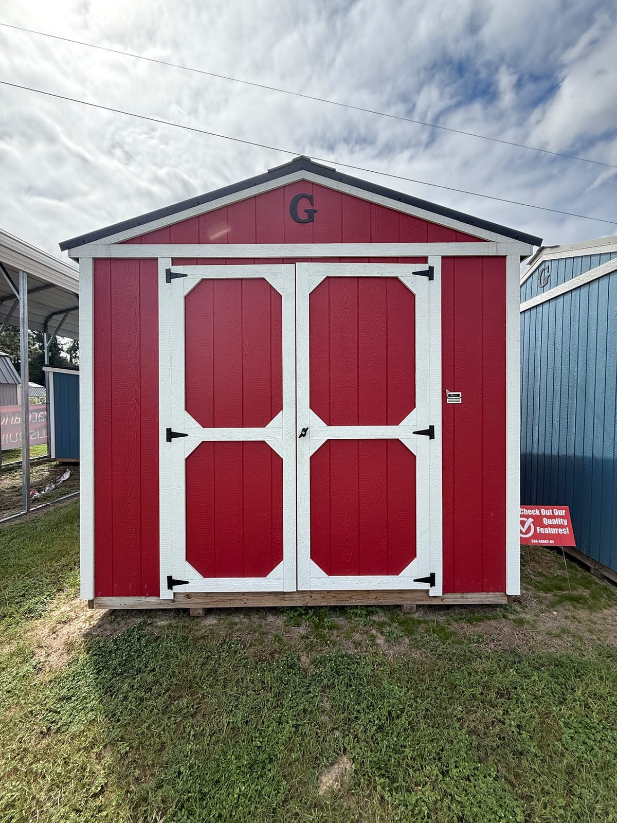 10x16 Garden Shed at Willis Buildings