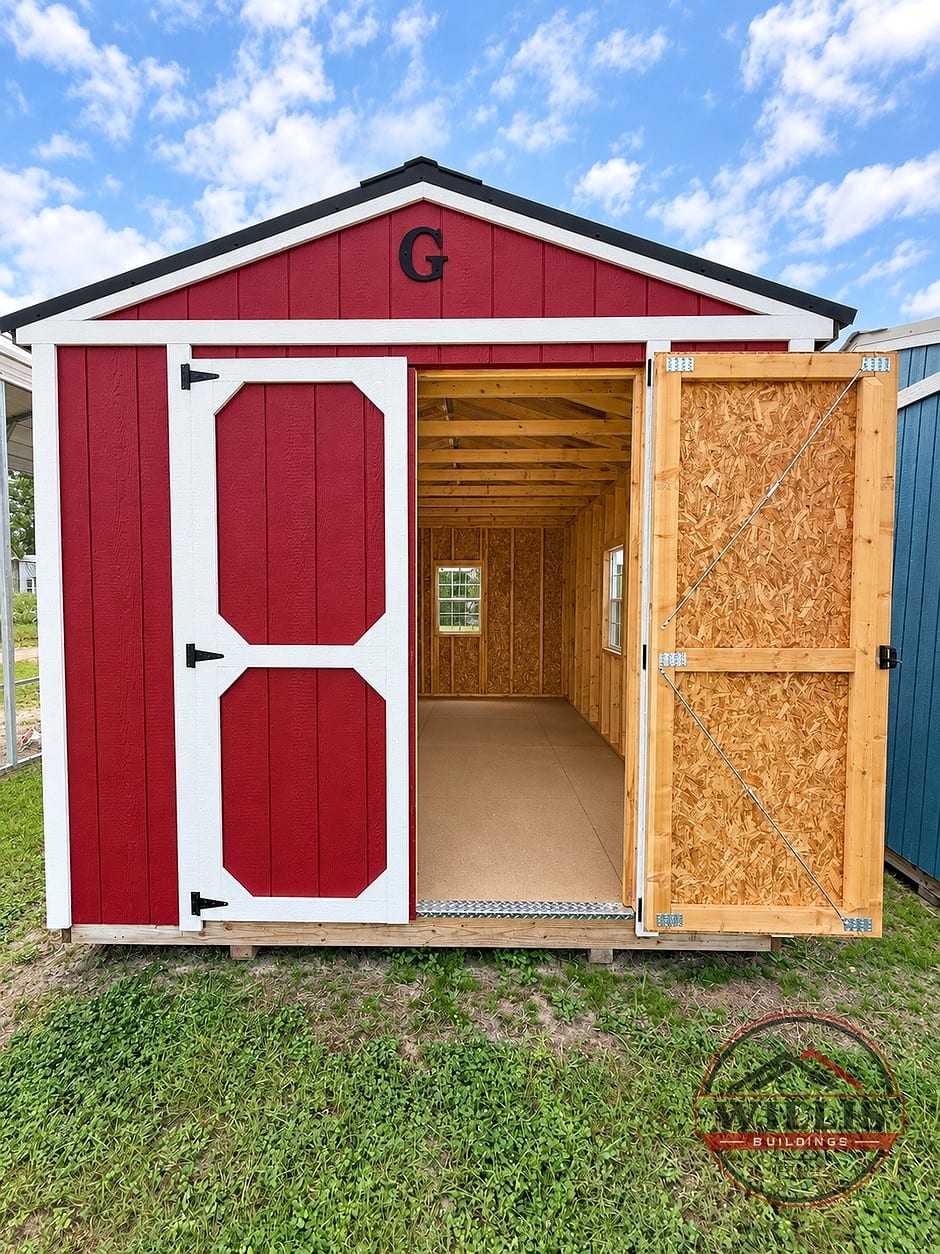 10x16 Garden Shed at Willis Buildings