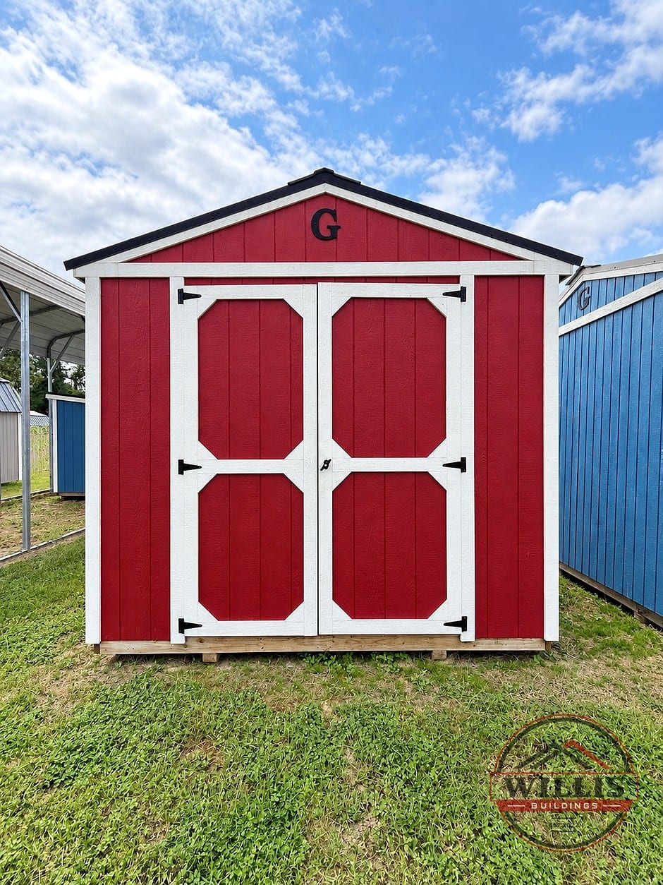 10x16 Garden Shed at Willis Buildings of Lake Park, GA