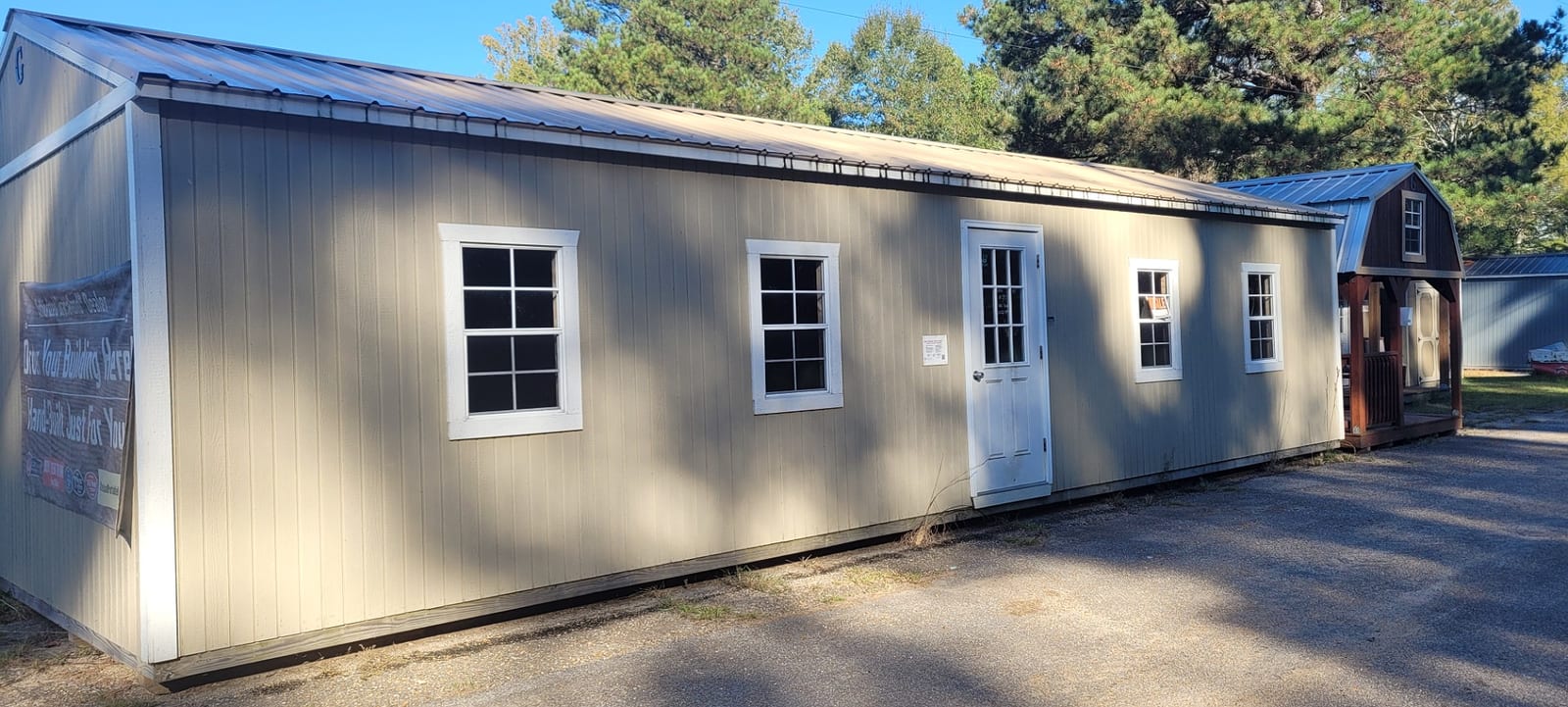 16x40 Garden Shed at Cajun Buildings and Carports