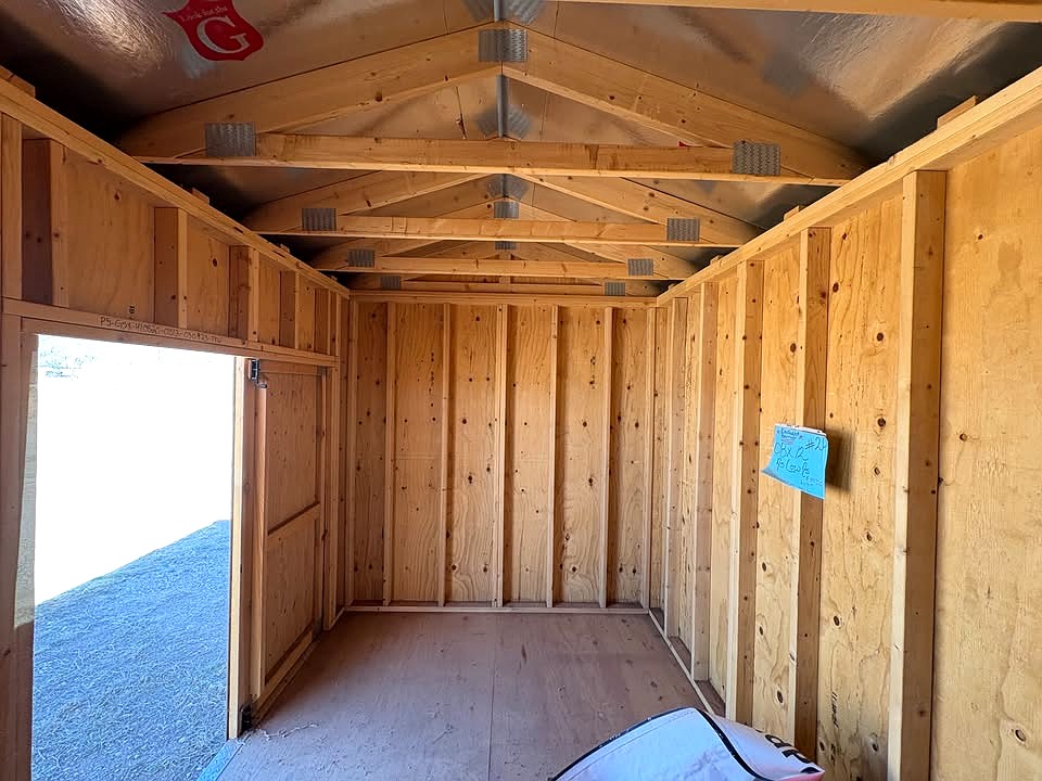 8x12 Garden Shed at Graceland Portable Buildings of Lubbock