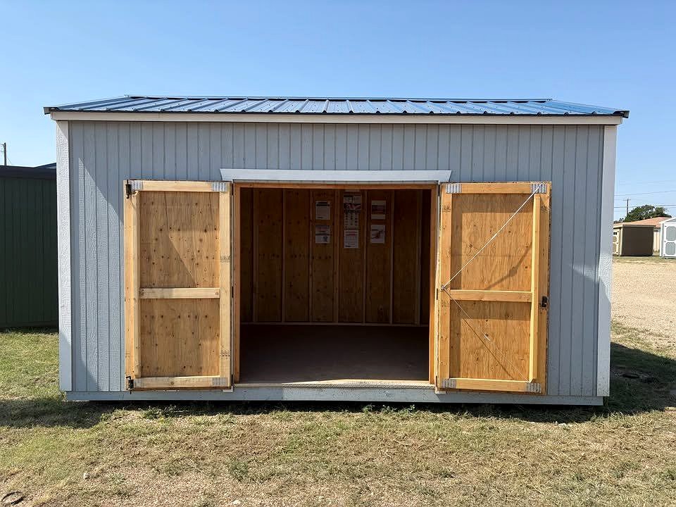 10x16 Garden Shed at Graceland Portable Buildings of Lubbock