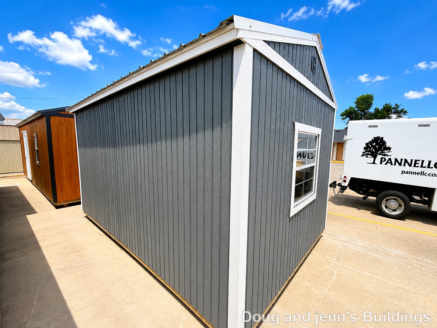 10x16 Garden Shed at Doug and Jenn's Buildings