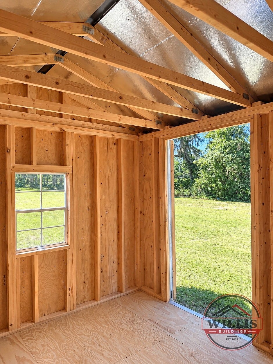 10x12 Garden Shed at Willis Buildings of Lake Park, GA