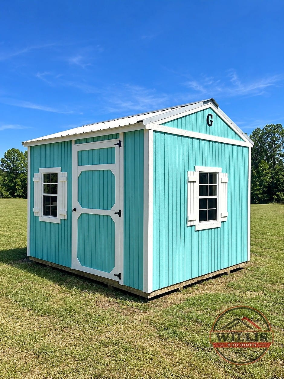 10x12 Garden Shed at Willis Buildings of Lake Park, GA