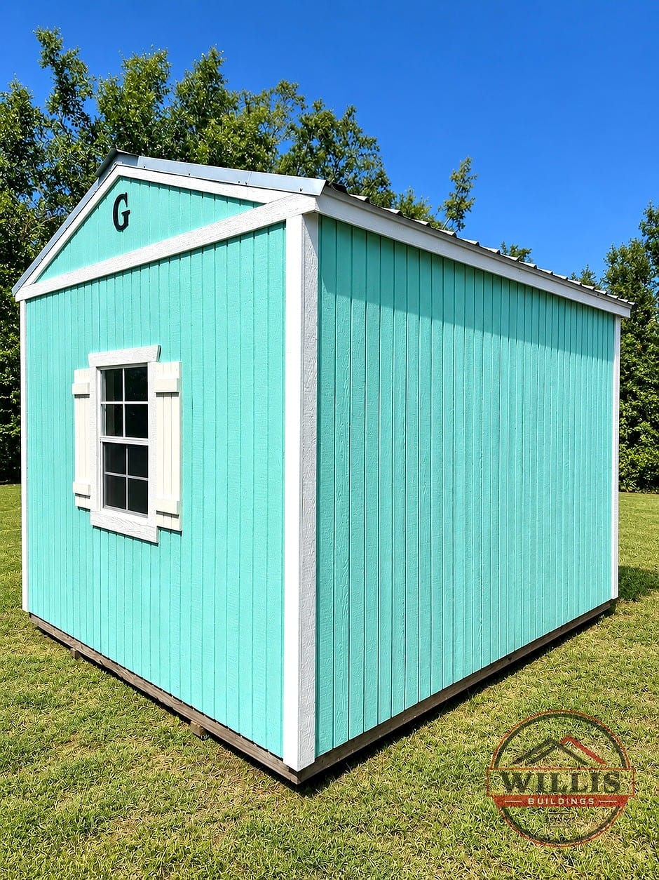 10x12 Garden Shed at Willis Buildings of Lake Park, GA