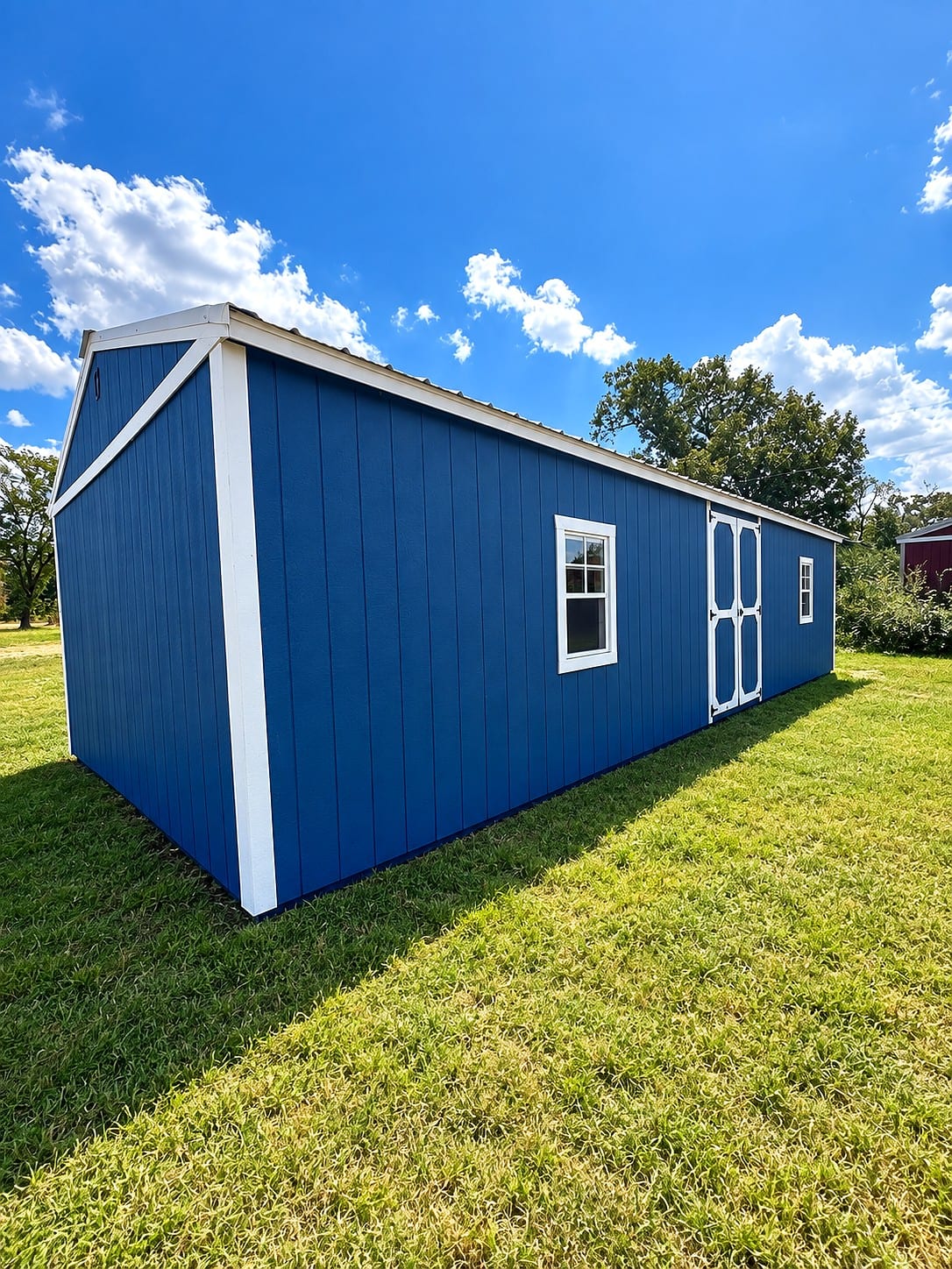 16x40 Garden Shed at Doug and Jenn's Buildings
