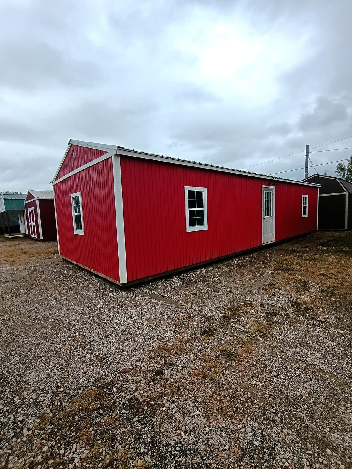16x40 Garden Shed at Jimmy's Portable Buildings of Savannah, TN