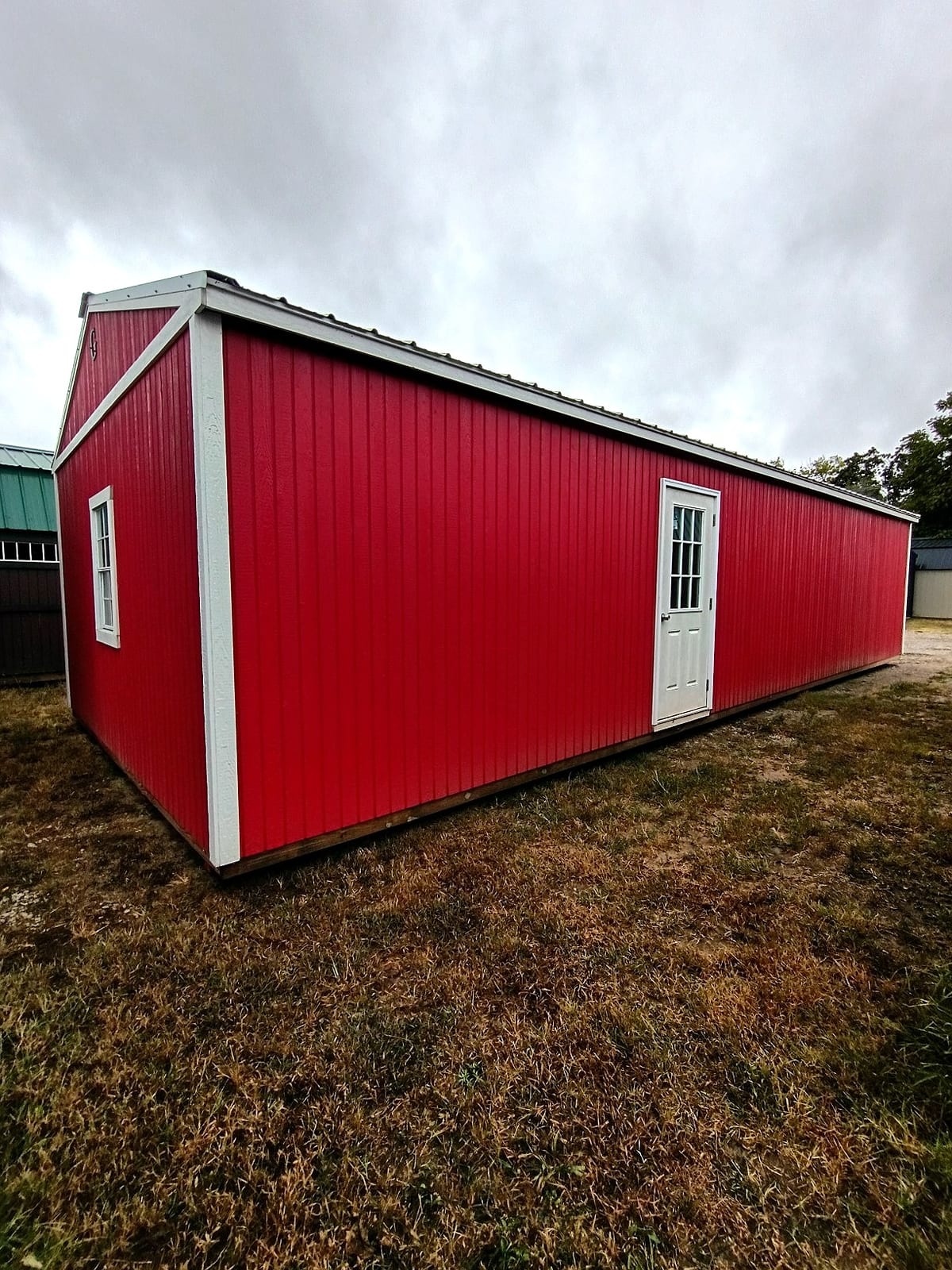 16x40 Garden Shed at Jimmy's Portable Buildings of Savannah, TN