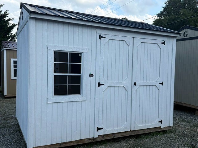 8x12 Garden Shed at Graceland Portable Buildings of the Carolinas / Dixie Motors, LLC