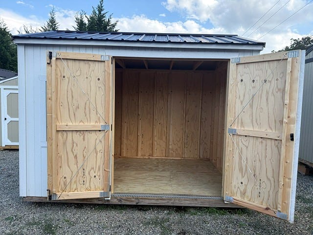 8x12 Garden Shed at Graceland Portable Buildings of the Carolinas / Dixie Motors, LLC