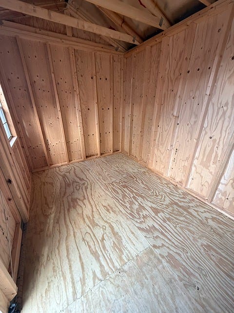 8x12 Garden Shed at Graceland Portable Buildings of the Carolinas / Dixie Motors, LLC