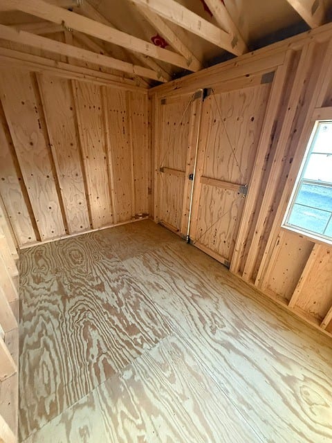 8x12 Garden Shed at Graceland Portable Buildings of the Carolinas / Dixie Motors, LLC