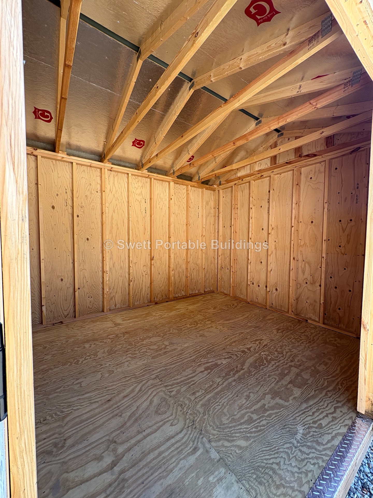 10x12 Garden Shed at Swett Portable Buildings LLC