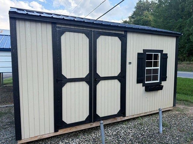 8x16 Garden Shed at Graceland Portable Buildings of the Carolinas / Dixie Motors, LLC