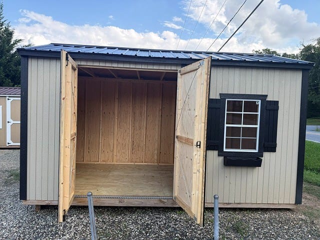 8x16 Garden Shed at Graceland Portable Buildings of the Carolinas / Dixie Motors, LLC