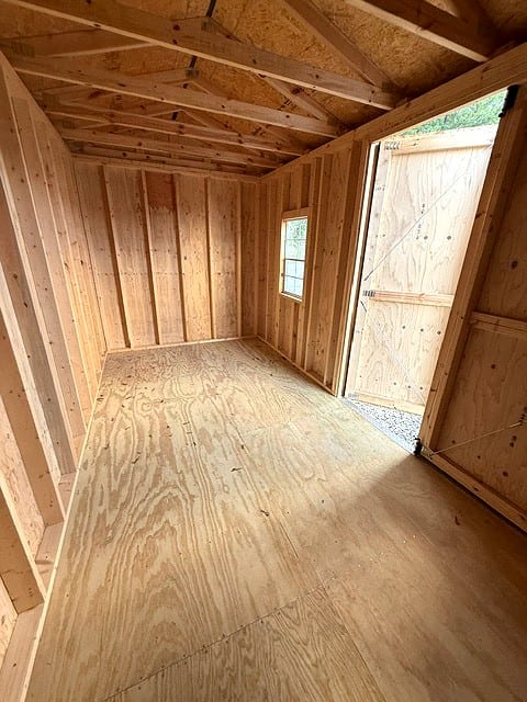 8x16 Garden Shed at Graceland Portable Buildings of the Carolinas / Dixie Motors, LLC