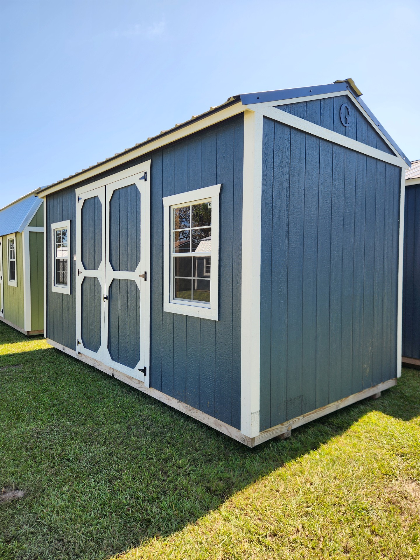 8x16 Garden Shed at Toler's Coastal Structures - Newport