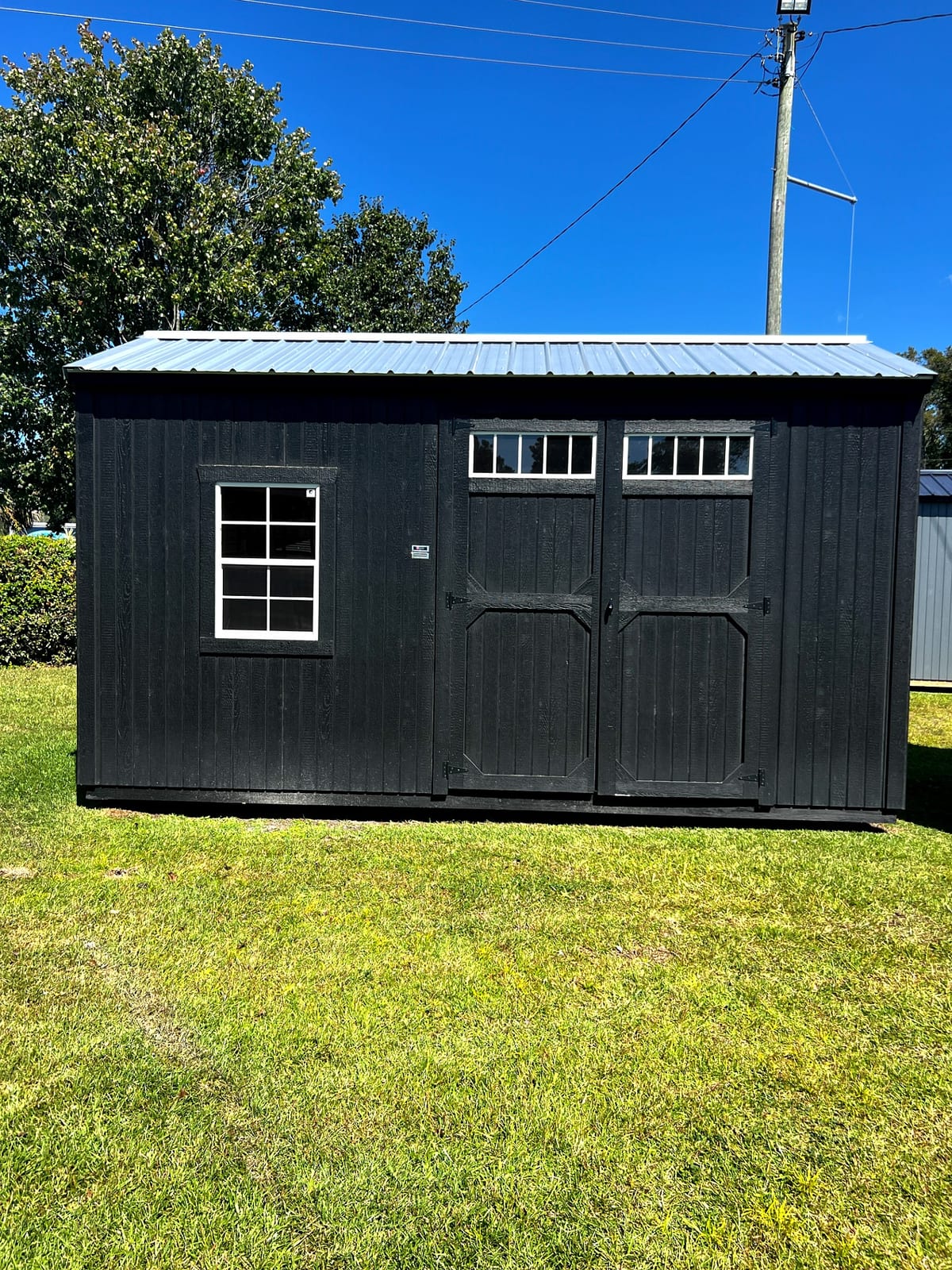 8x16 Garden Shed at Toler's Coastal Structures - Newport