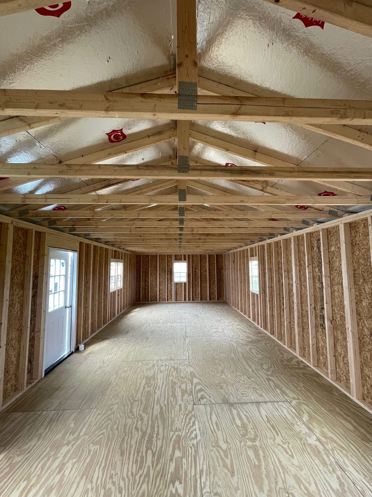 16x40 Garden Shed at Hill  Top Sales