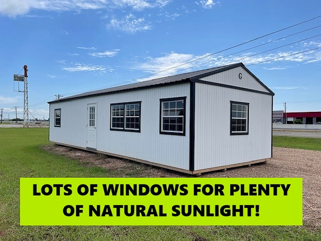 16x40 Garden Shed at Hill  Top Sales