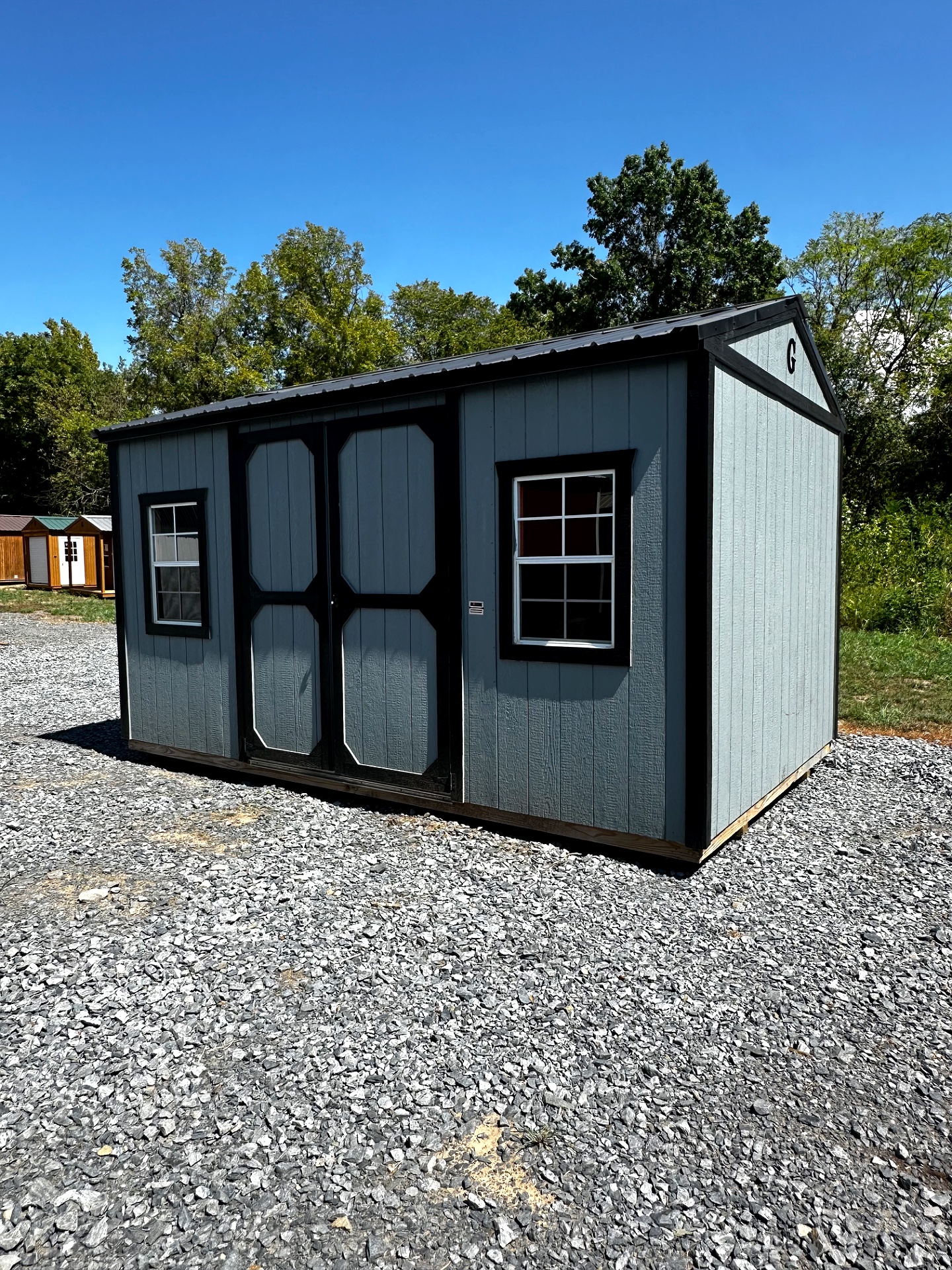 10x16 Garden Shed at G&L Carports & Portable Buildings