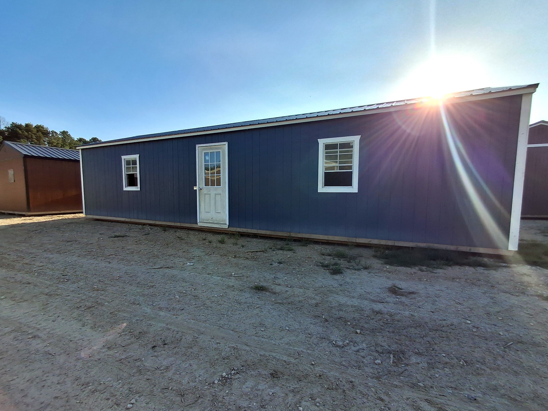 16x40 Garden Shed at Kirbyville Lot - Essex Bros