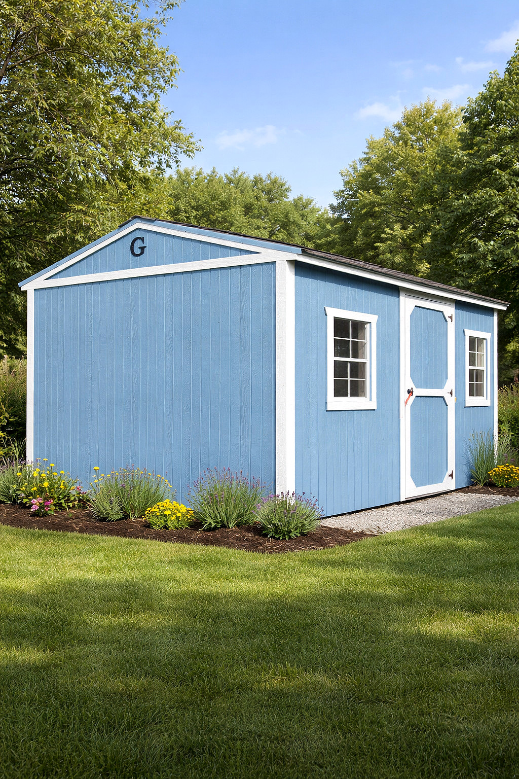 10x16 Garden Shed at ACE Buildings - Graceland of Corpus Christi