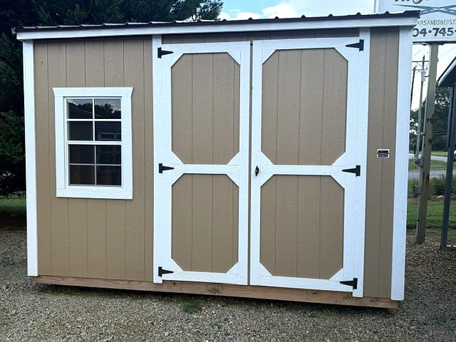8x12 Garden Shed at Graceland Portable Buildings of the Carolinas / Dixie Motors, LLC