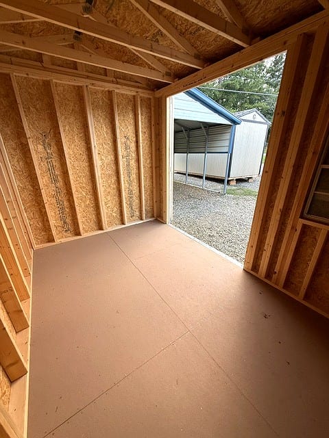 8x12 Garden Shed at Graceland Portable Buildings of the Carolinas / Dixie Motors, LLC