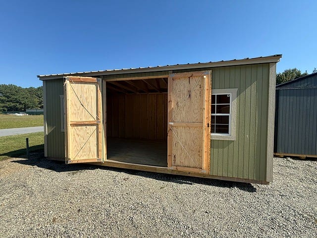 10x20 Garden Shed at Graceland Portable Buildings of the Carolinas / Dixie Motors, LLC
