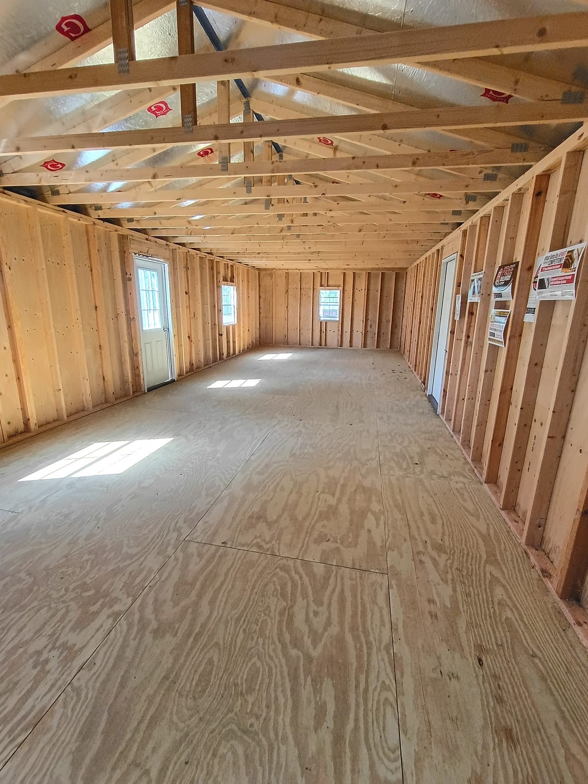 16x40 Garden Shed at Jimmy's Portable Buildings of Savannah, TN