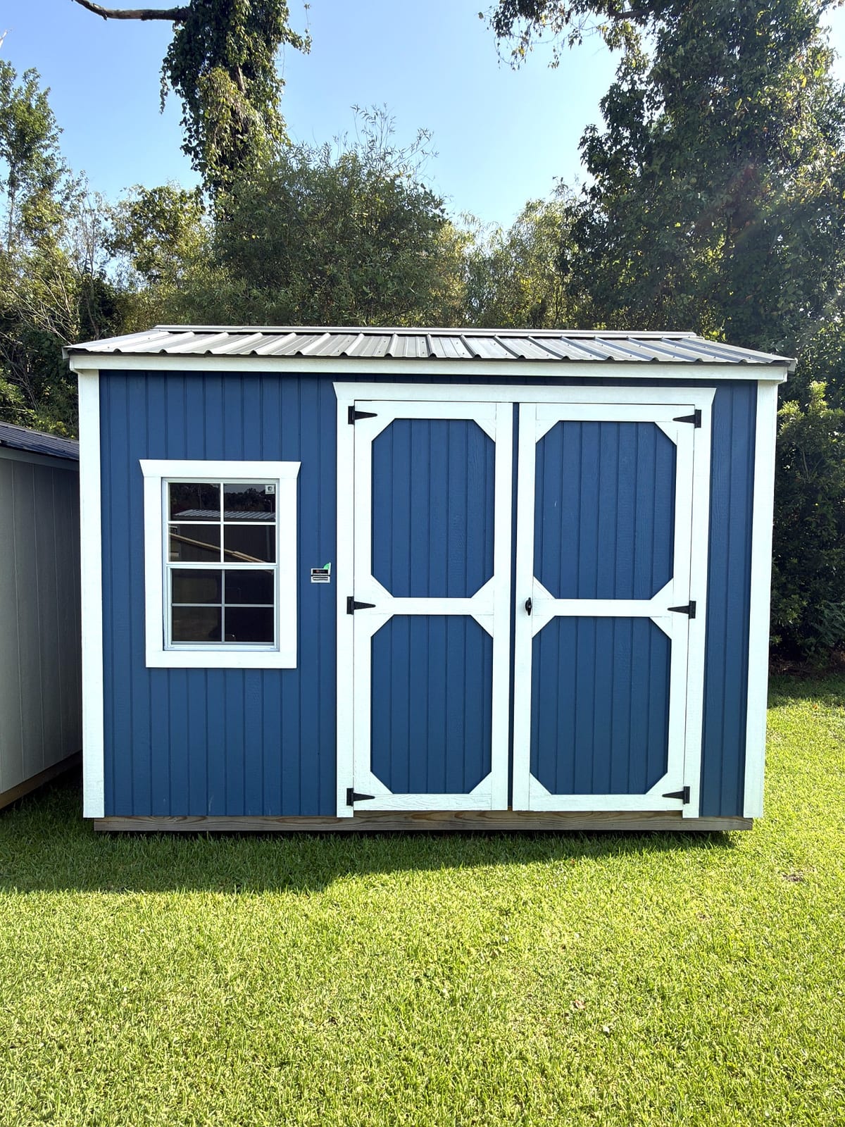 8x12 Garden Shed at Toler's Coastal Structures - Newport