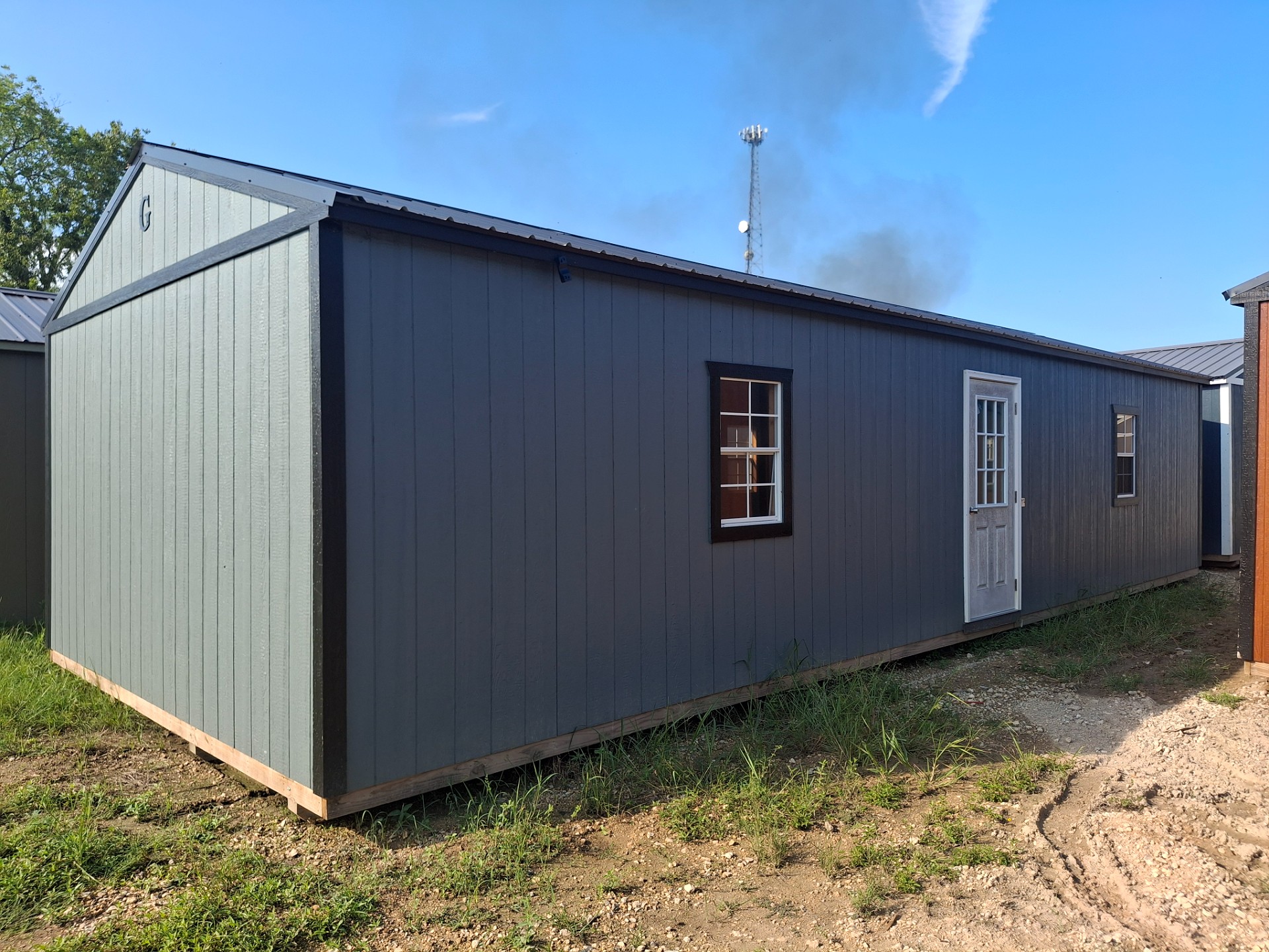 16x40 Garden Shed at Kirbyville Lot - Essex Bros