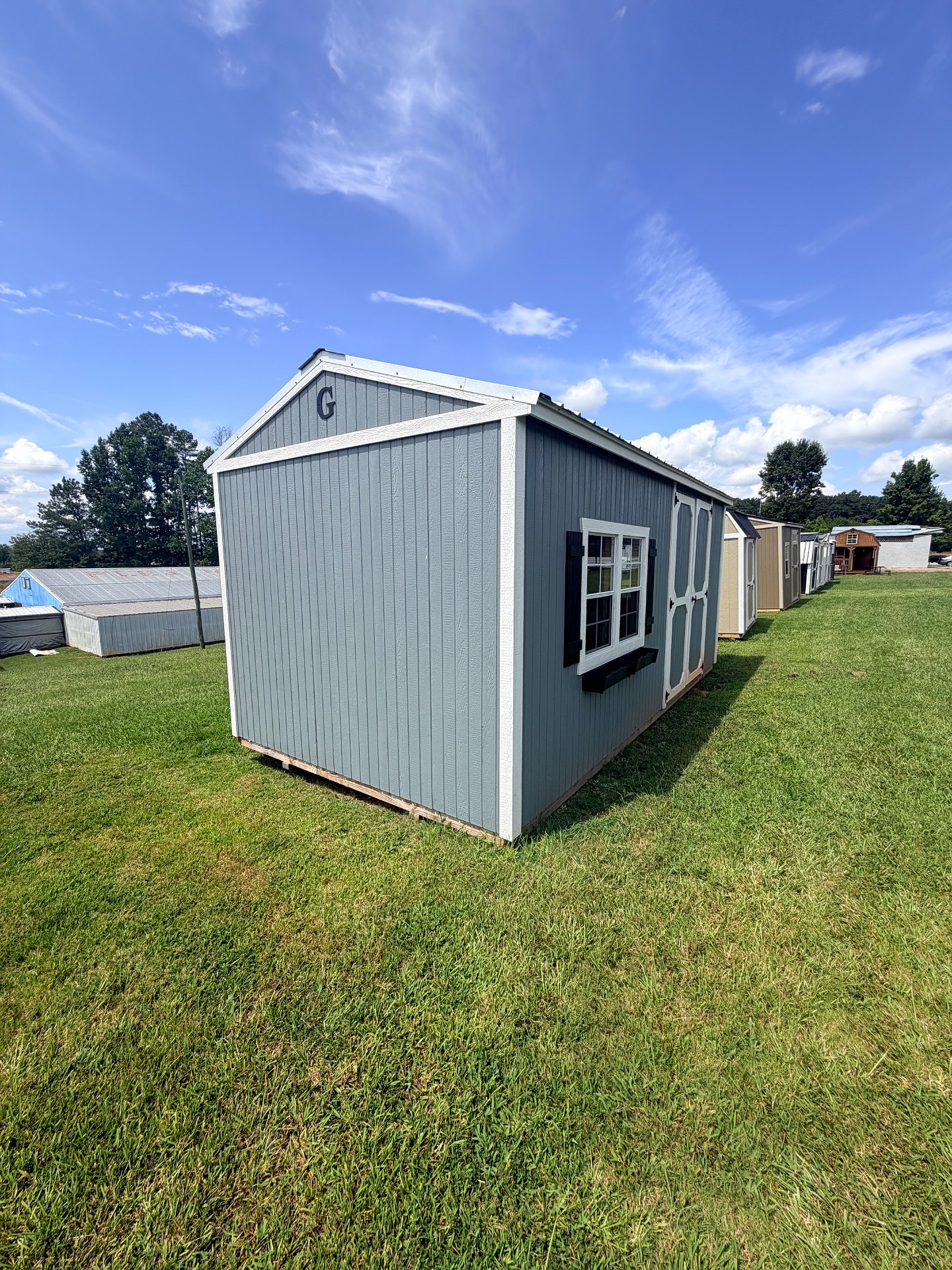 10x20 Garden Shed at Graceland of Cumming