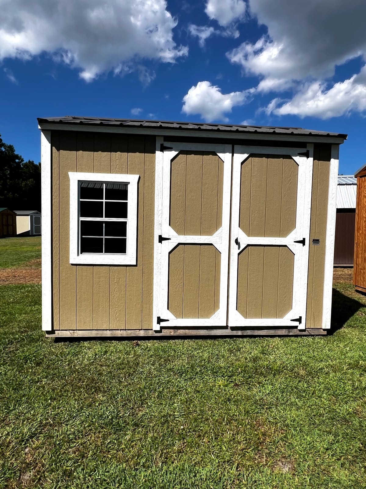 8x12 Garden Shed at Toler's Coastal Structures - Newport