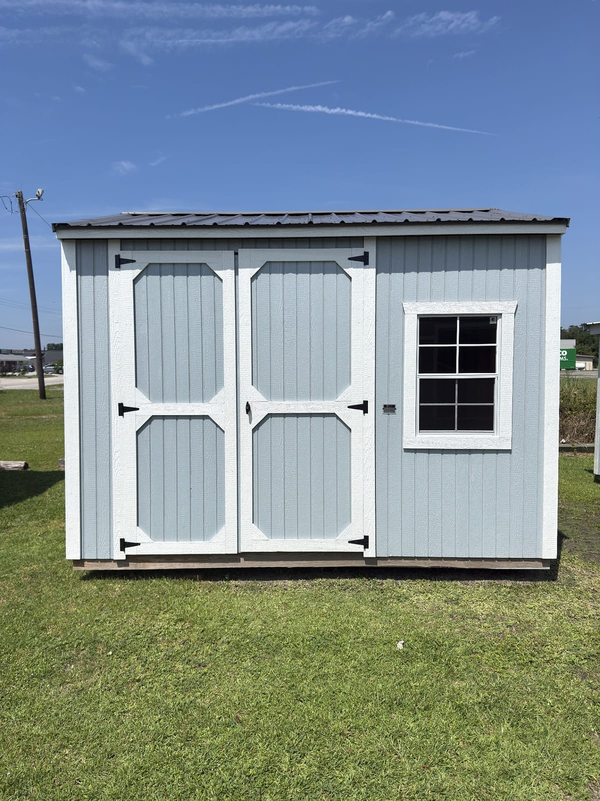 10x12 Garden Shed at Toler's Coastal Structures - Newport