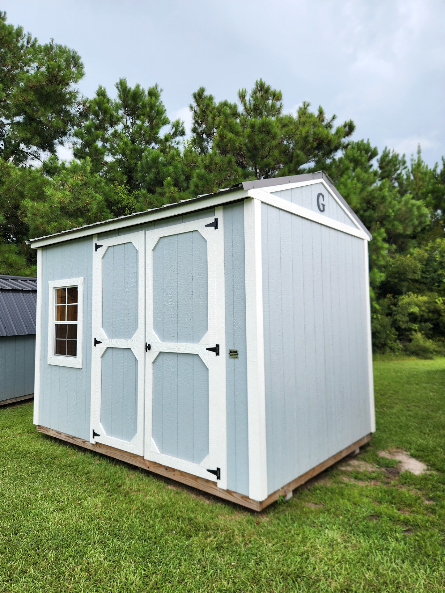 8x12 Garden Shed at Toler's Coastal Structures - Newport