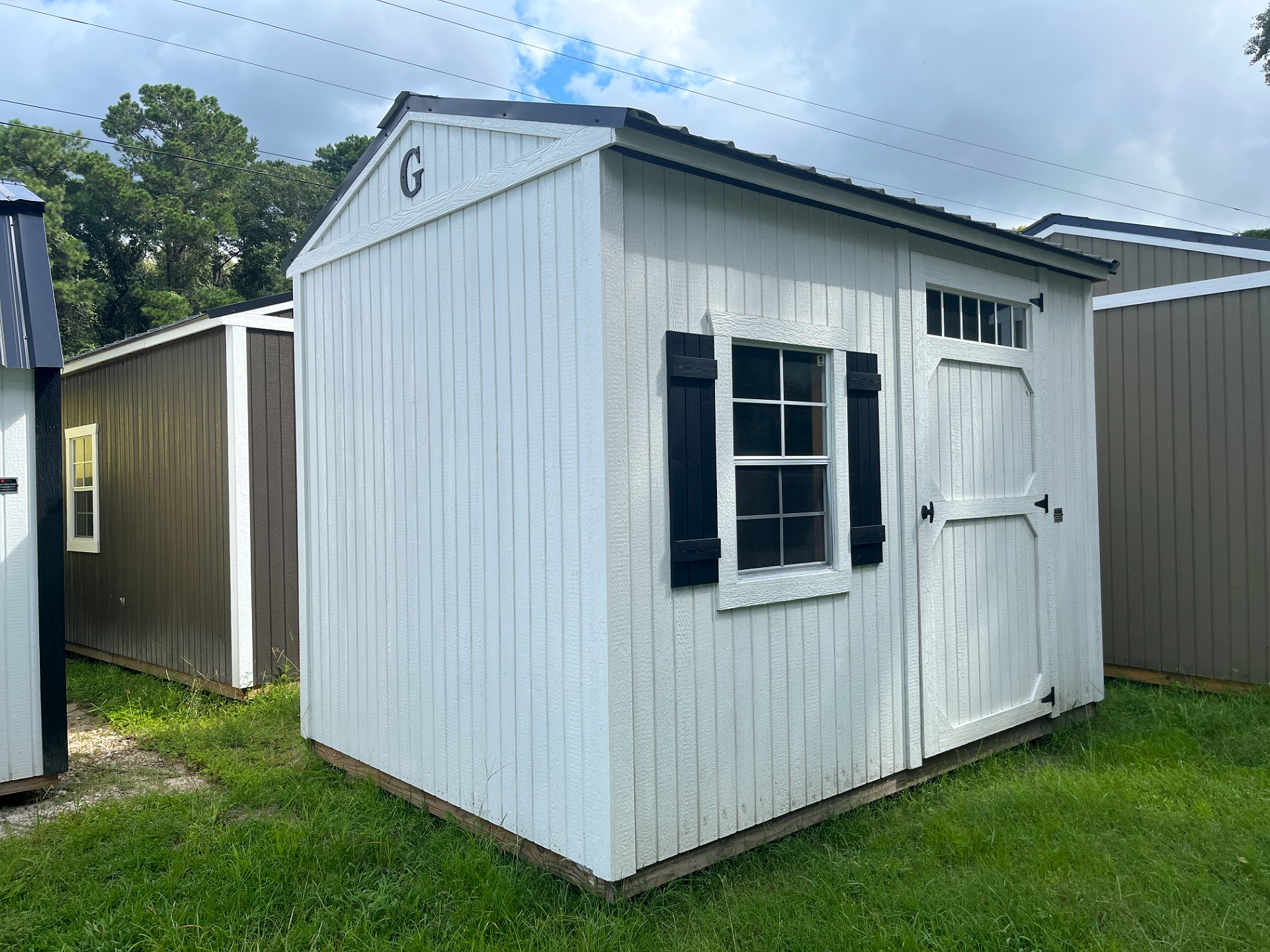 8x12 Garden Shed at Portable Buildings of Ravenel