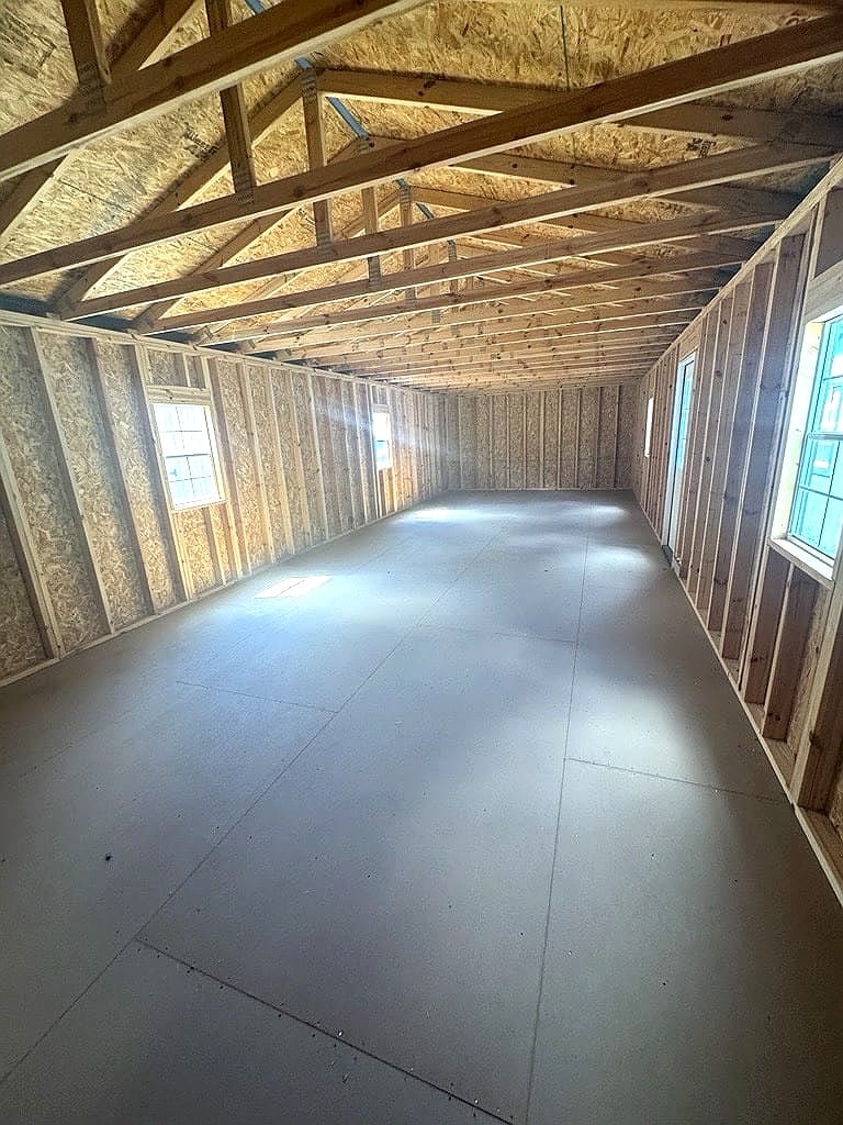 16x40 Garden Shed at 405 Equipment LLC AKA 405 Structures!