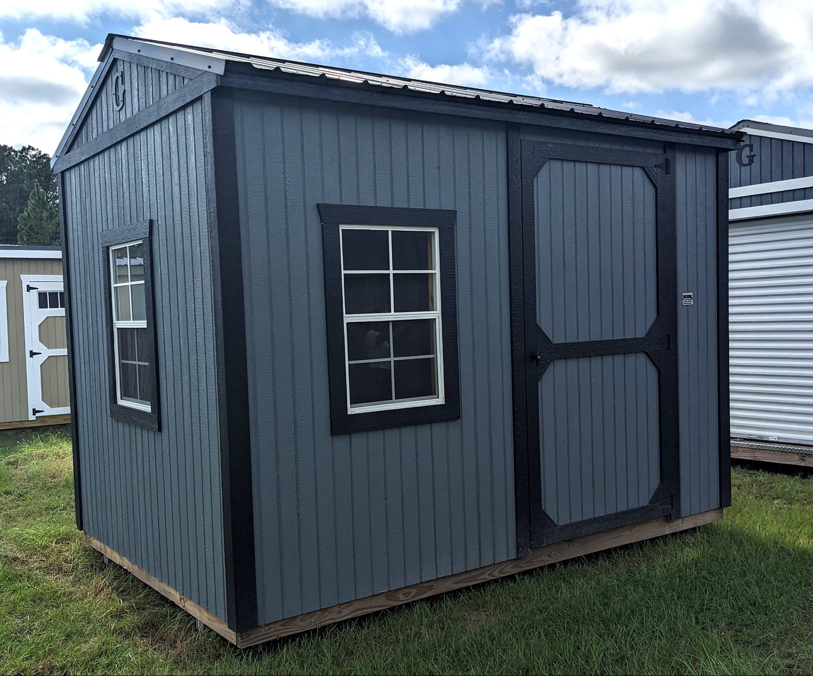 8x12 Garden Shed at Graceland Storage Sheds and Buildings of Kingsland