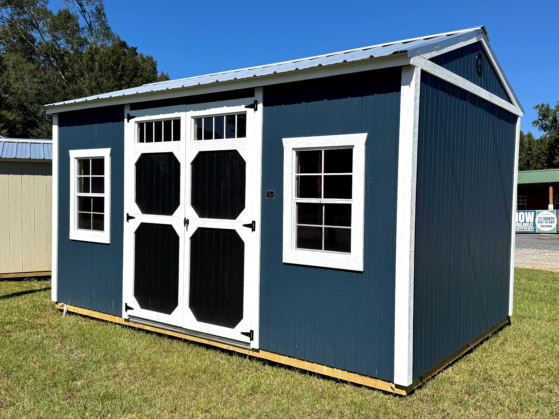 10x16 Garden Shed at Southern Ag Equipment, LLC - Saint Francisville, Louisiana