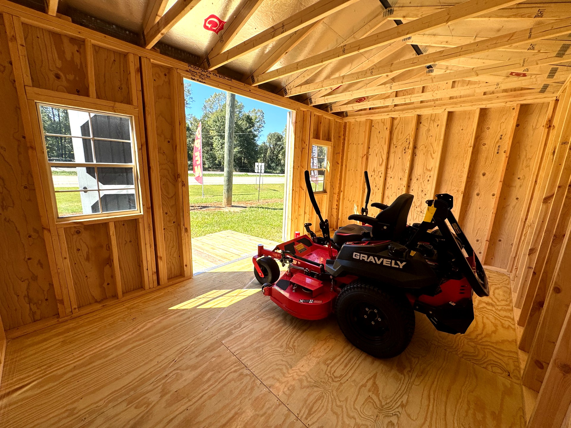 10x16 Garden Shed at Southern Ag Equipment, LLC - Saint Francisville, Louisiana