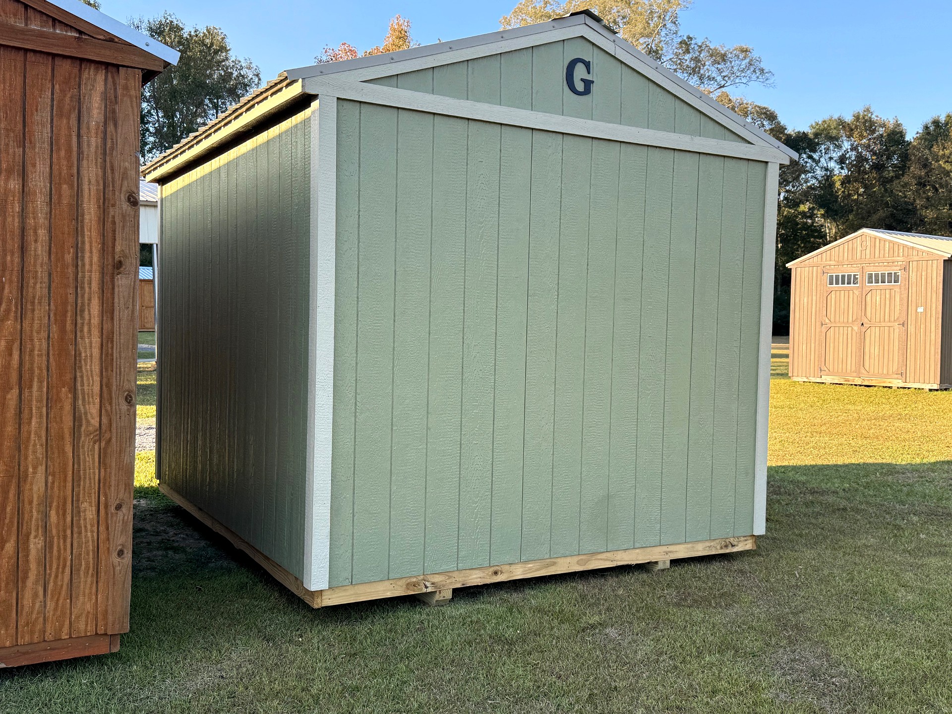 10x12 Garden Shed at Southern Ag Equipment, LLC - Saint Francisville, Louisiana