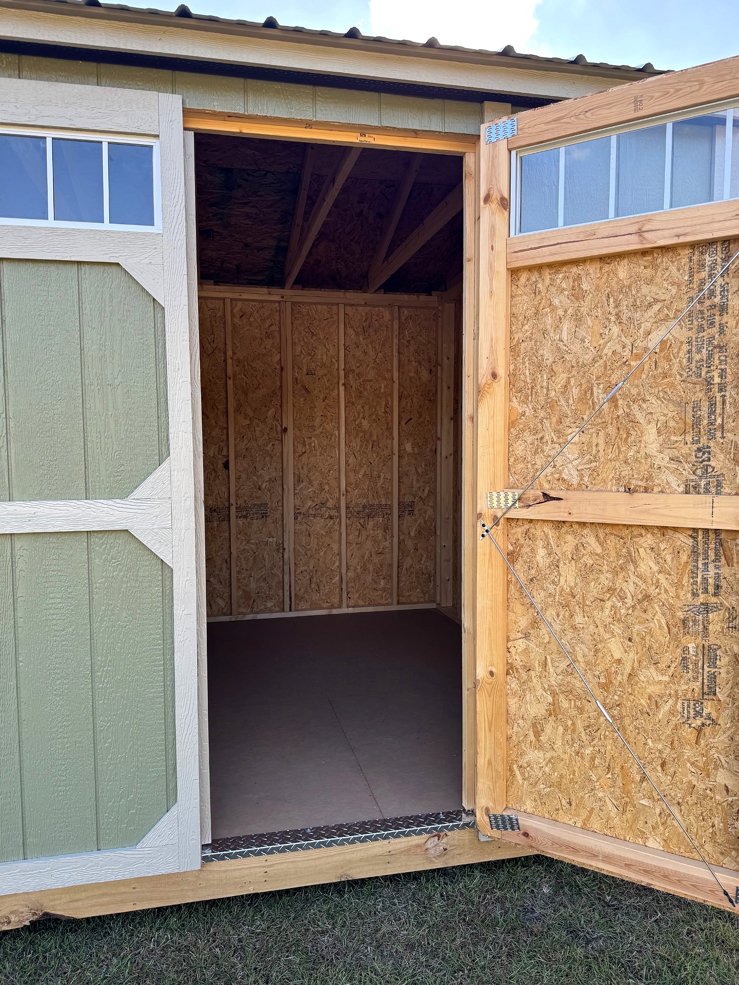 10x12 Garden Shed at Southern Ag Equipment, LLC - Saint Francisville, Louisiana