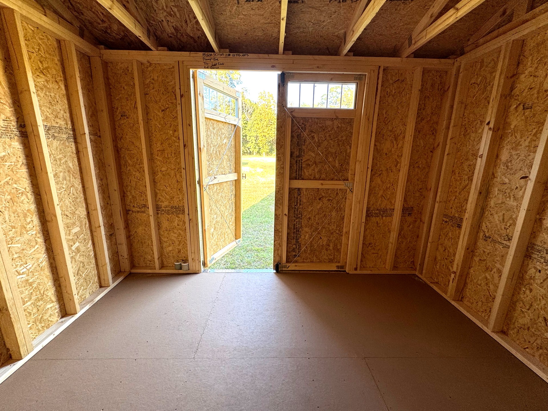 10x12 Garden Shed at Southern Ag Equipment, LLC - Saint Francisville, Louisiana