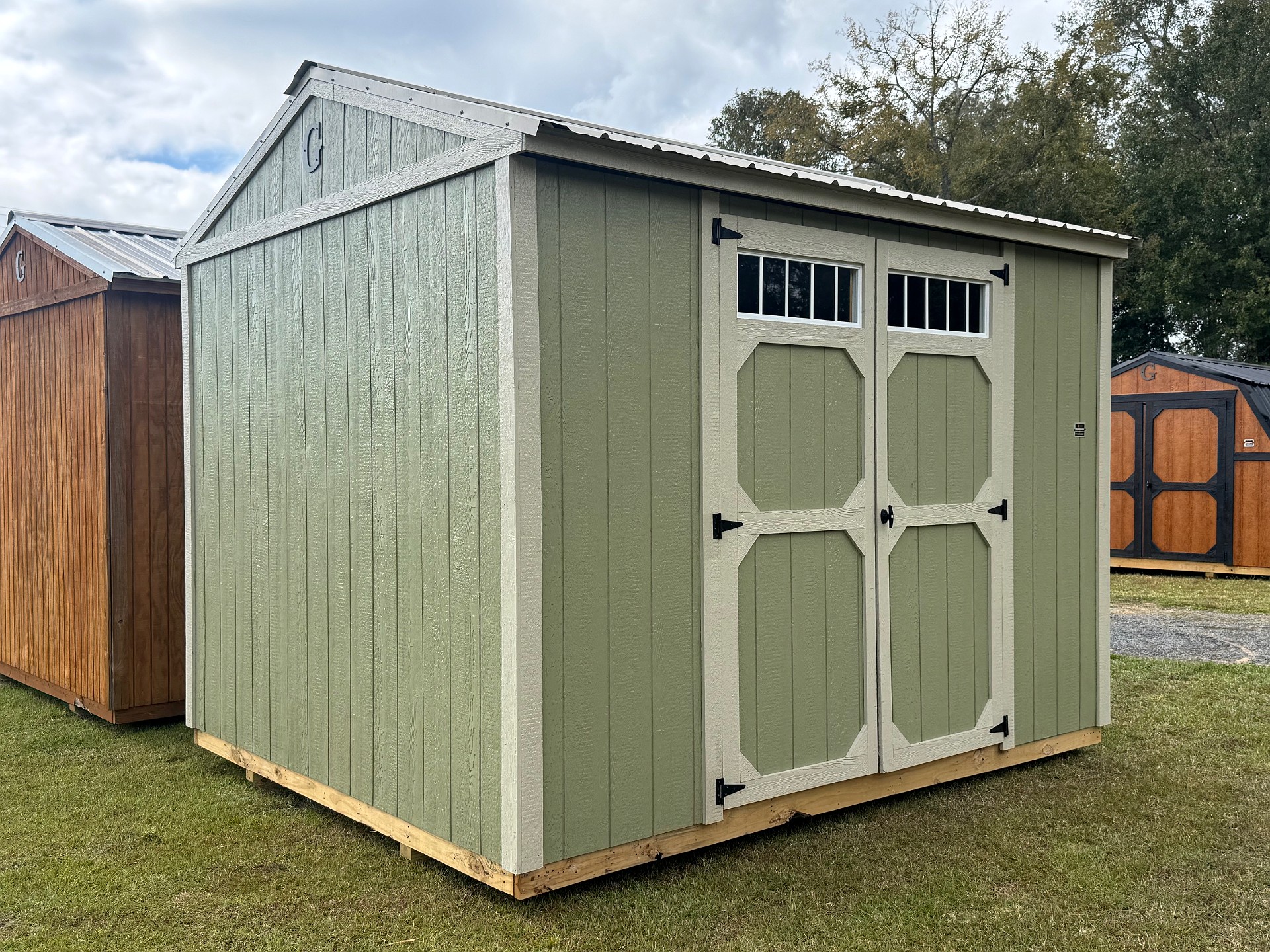 10x12 Garden Shed at Southern Ag Equipment, LLC - Saint Francisville, Louisiana