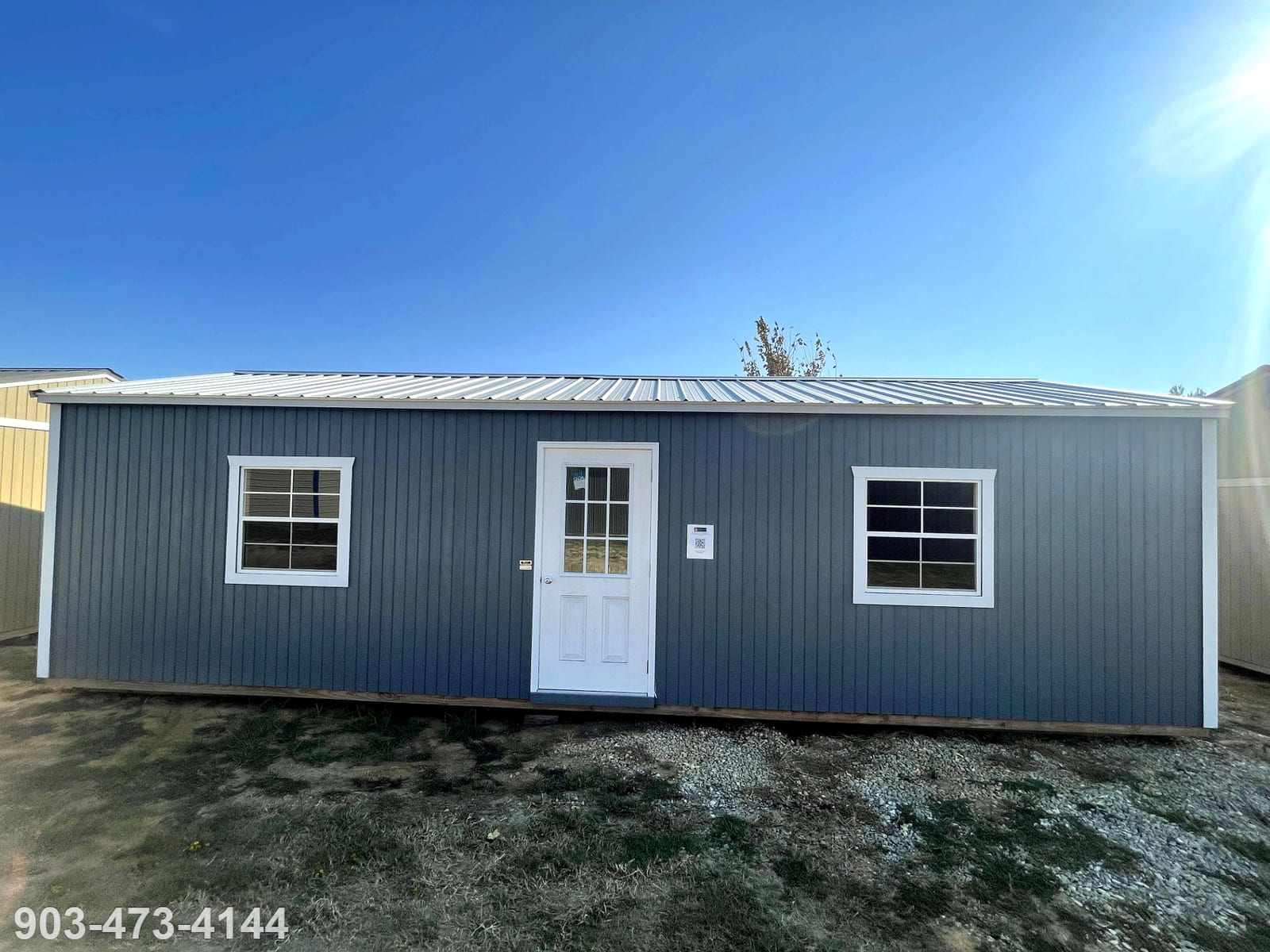 14x32 Garden Shed at Tyler Lot- ETX Steel Tyler