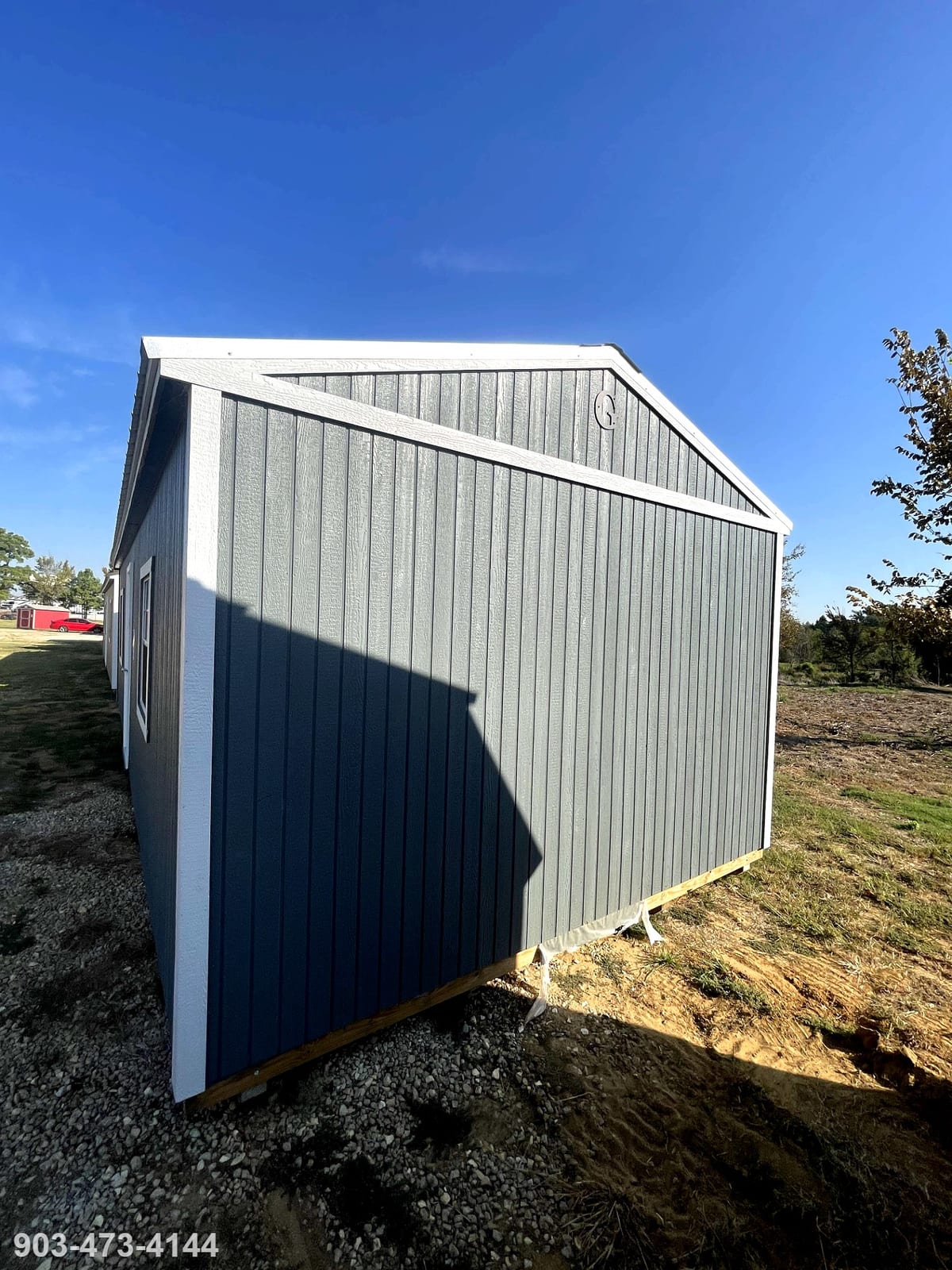14x32 Garden Shed at Tyler Lot- ETX Steel Tyler